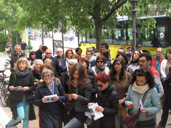 Camminata sui luoghi dei Gruppi di difesa della donna - 25 aprile 2017