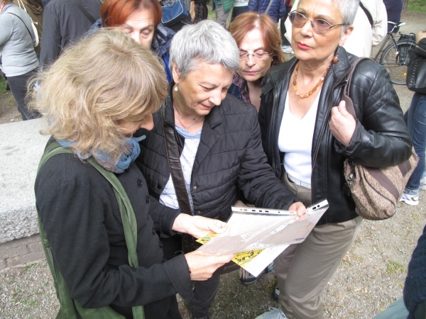 Camminata sui luoghi dei Gruppi di difesa della donna - 25 aprile 2017