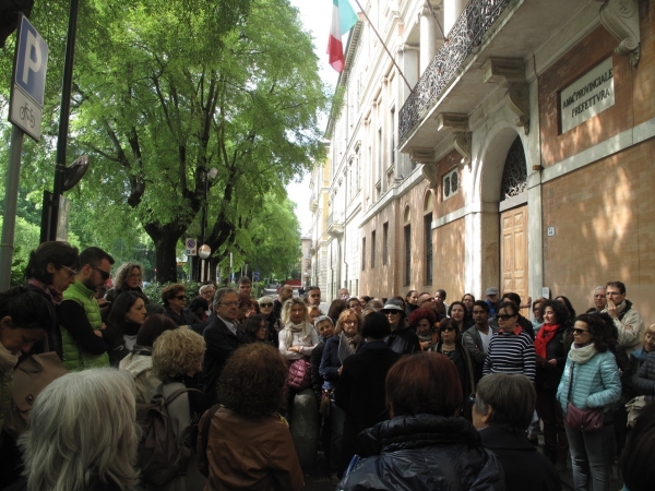 Camminata sui luoghi dei Gruppi di difesa della donna - 25 aprile 2017